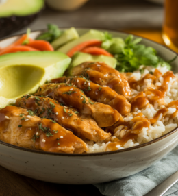 Hot Honey Chicken Bowls