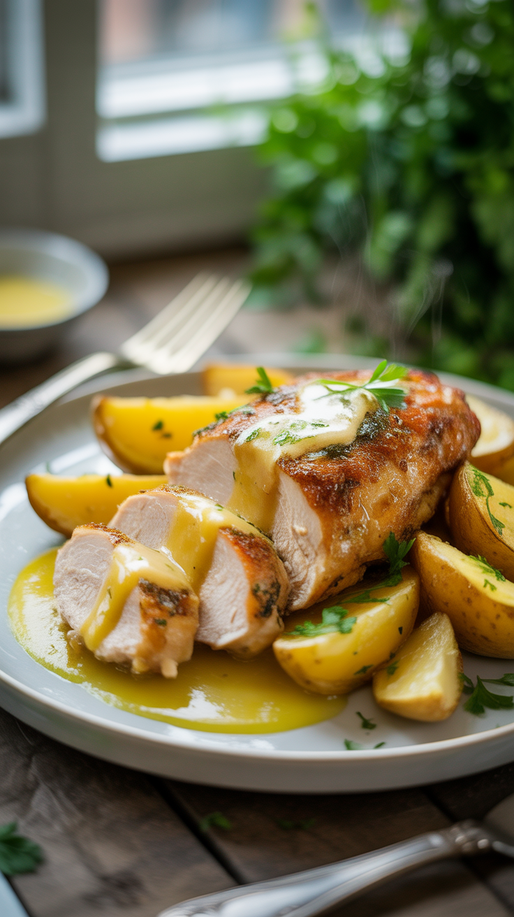 lemon butter garlic chicken