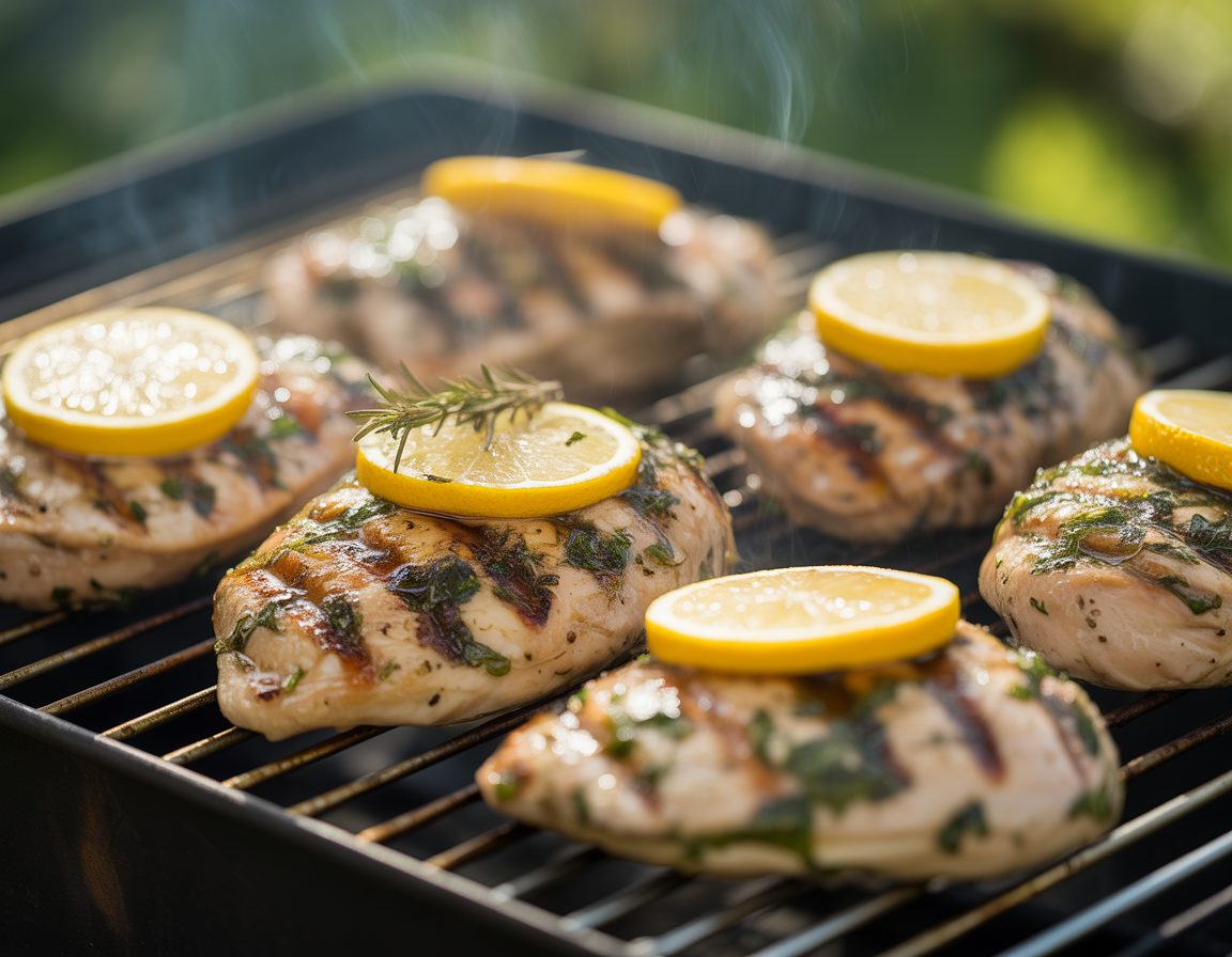 lemon herb grilled chicken recipe