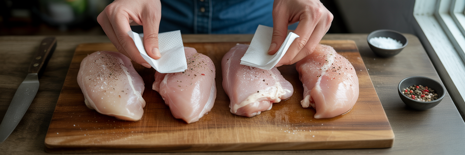 season chicken breasts