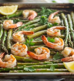 Sheet Pan Shrimp and Asparagus