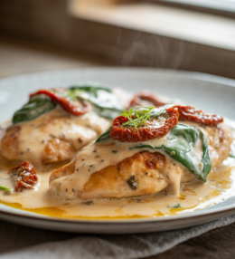 Creamy Tuscan Garlic Chicken
