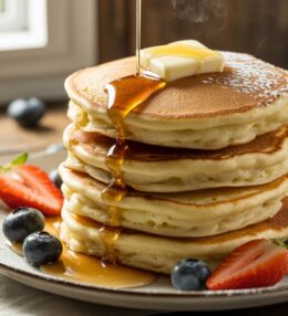 Fluffy Buttermilk Pancakes