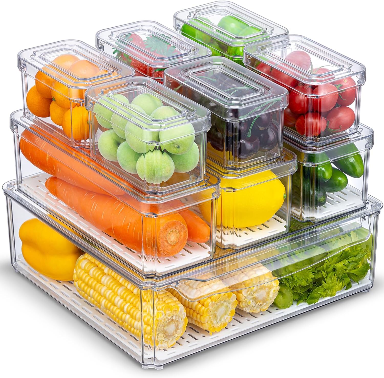 Fridge Organizer Bins