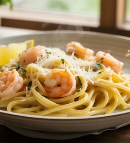 Garlic Butter Shrimp Pasta