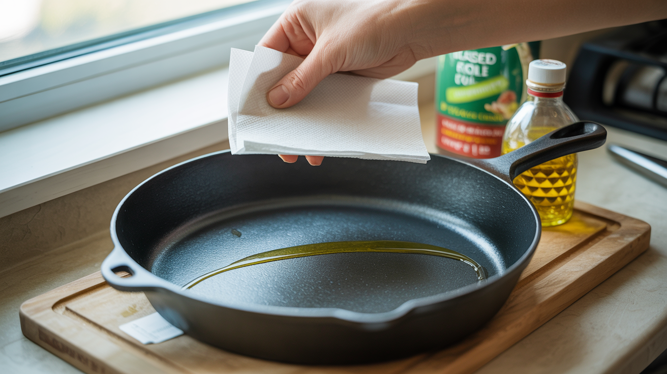 How to Season a Cast Iron Skillet (The Right Way)